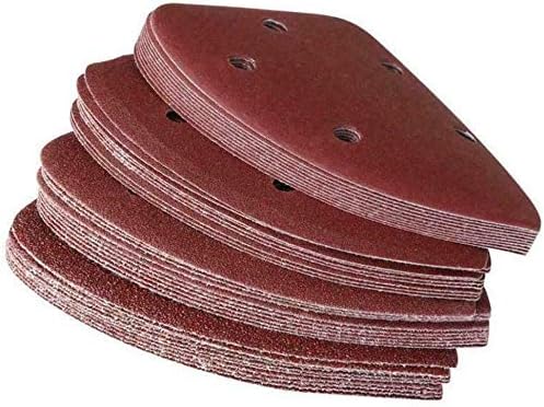 Bond - Fogli abrasivi per levigatrice palmare Bosch PSM 100A, grana mista, 40 pezzi - Honorern