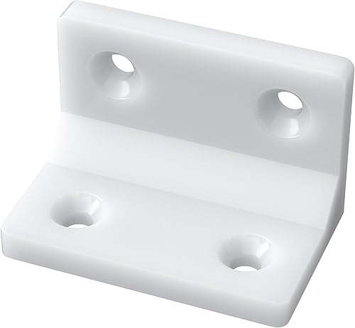 40 staffe angolari in plastica ad angolo retto per mobili - Honorern