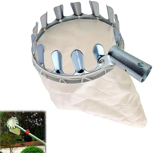 Raccogli Frutta con Sacchetto di Stoffa, Raccogli Frutta con Sacchetto di Cotone, Raccoglifrutta, Raccoglitore di Frutta, Raccolta della Frutta, per Raccogliere Mele, Ciliegie, Pere, Pesche - Honorern