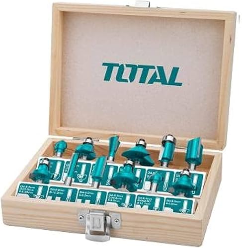 Set di 12 frese per fresatrice (12mm) (TACSR2121) - Honorern