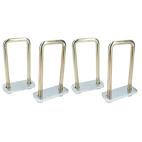 Cavallotto N-Bolt M10 50 mm x 130 mm con piastre e dadi ad alta resistenza. - Honorern