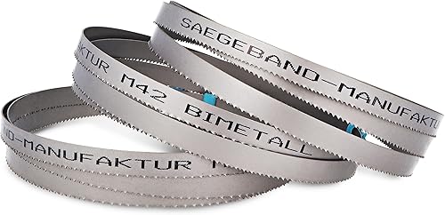 3 x SBM M42 HSS lame bimetalliche per sega a nastro 1735 x 13 x 0,65 mm con 10/14 dpp - Honorern