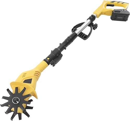 Zappa a batteria da 20 V, mini zappa da terra piccola fresa da giardino elettrica con batteria - Honorern