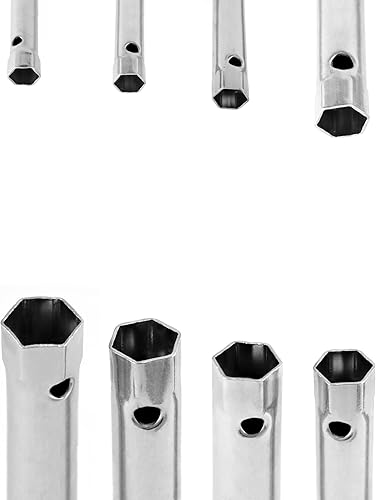 Set Chiavi a Tubo 6 x 7-20 x 22 mm con Barra di Estensione | 10 Pezzi - Honorern