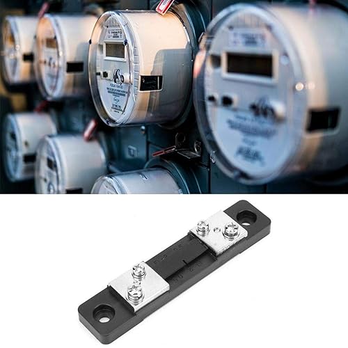 Resistenza shunt corrente 50A/100A 75mV, resistenza shunt corrente AMP per misuratore analogico amperometro digitale(50A) - Honorern