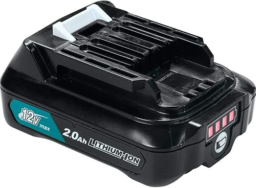 Makita BL1021B - Batteria agli ioni di litio 12 V, 2,0 Ah - Honorern