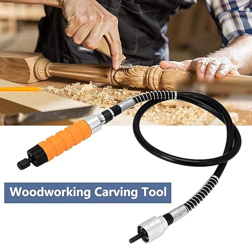 Scalpello elettrico per intagliare il legno, coltello per incisione per intaglio del legno con set di tubi morbidi per chiavi a 5 lame - Honorern