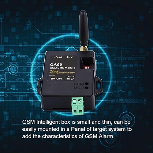 Mini 8 CH di allarme GSM di sicurezza domestica con design intelligente e chiamata di allarme SMS wireless, dimensioni ultrasottili, di allarme SMS GA09, personalizzato con testo - Honorern