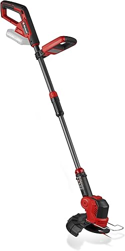 Tagliabordi a batteria GE-CT 18/25 Li-Solo Power X-Change di Einhell (18 V, larghezza di taglio 25 cm, testa del motore rotante e inclinabile, incluse 20 lame in plastica, senza batteria) - Honorern