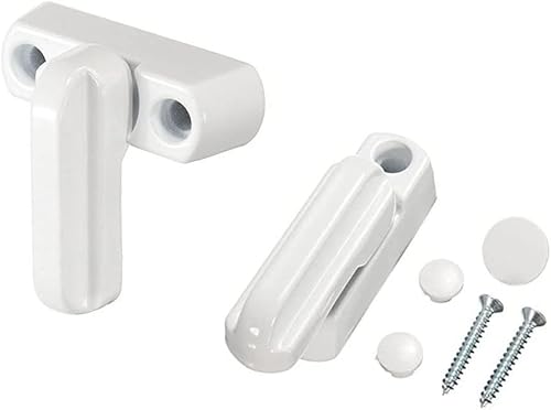 2 PCS blocca finestre blocca finestra aperta ferma finestra chiusura finestra blocca porte e finestre tapparelle alluminio maniglia porta finestra serratura blocca persiane - Honorern