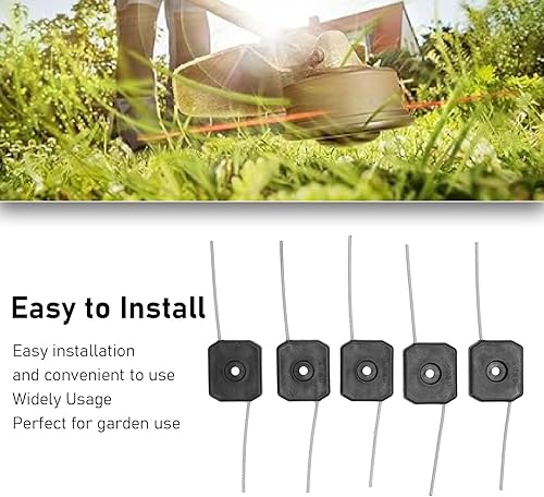 Testina di Ricambio per decespugliatore Testina di Ricambio per decespugliatore da 150 mm Accessori per Attrezzi da Giardino Testina di Ricambio per decespugliatore Portatile - Honorern