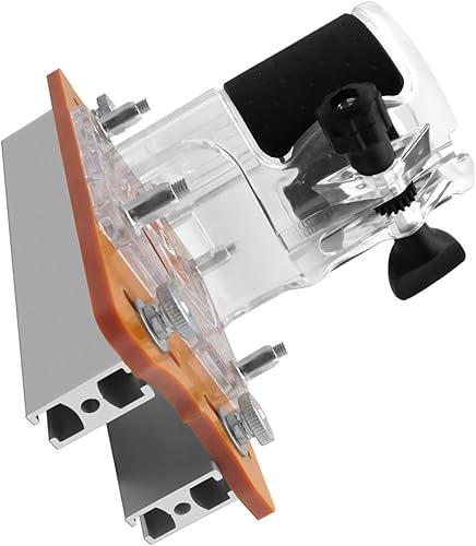 Base per Fresatrice in Legno, Staffa per Scanalatura per Mobili da Armadio, Palmo Compatto 2 in 1 - Honorern