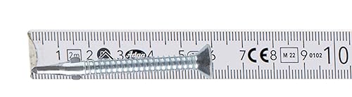 WSDST - Viti a testa svasata per legno su acciaio, diametro 6,3 mm x 60 mm, Torx TX - Honorern