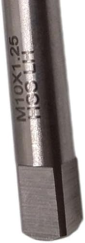 Strumento di ingegneria M10 x 1 25 mm maschio sinistro, materiale HSS e lunghezza 80 mm per un uso affidabile - Honorern