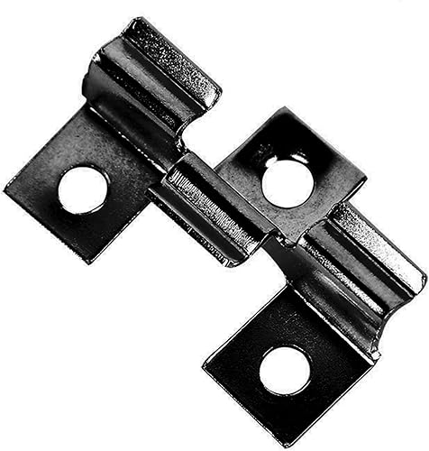100 clip WPC in acciaio inox, clip per terrazze, clip di fissaggio (8 mm) - Honorern