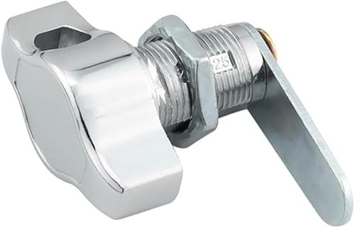 Serratura a camma senza chiave, serratura a camma in lega di zinco per cassette postali, cassetti, armadietti (30 mm) - Honorern