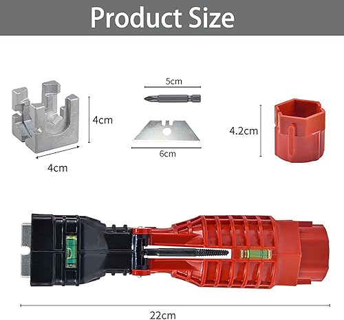 Chiave Per Rubinetto Sottolavello Strumento - L'Installazione Di Lavelli Doppia Testa18 In 1 Chiave Multifunzione Di Estensione Rubinetto Idraulico Per Lavelli Bagni E Rubinetti Cucina - Honorern