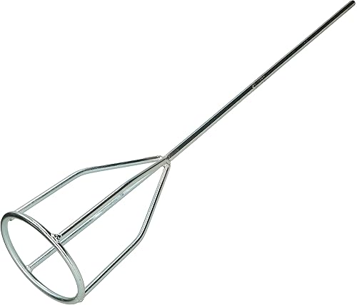 KOTARBAU® Mixer per miscelatore, 80 mm, per intonaco, malta, colla, colori per intonaco, miscelatore a chiocciola, miscelatore a raggi - Honorern