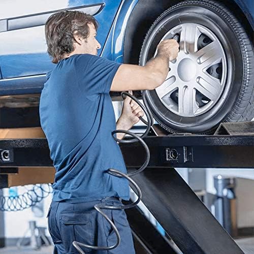 Tubo per aria compressa, 15 m, in PVC, diametro interno 9,5 mm, diametro esterno 15 mm, attacco rapido europeo, pressione di lavoro 20 Bar - Honorern