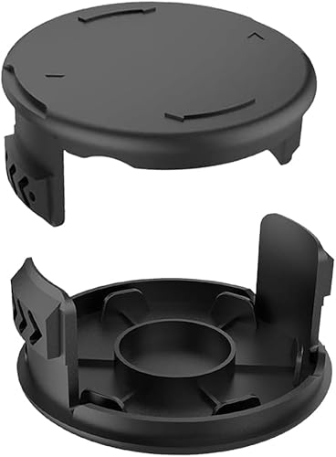 2 PCS Copertura Bobina per Tagliabordi,Copri Bobina per Decespugliatore,Ricambio per Tagliaerba,Copertura per Bobina,Compatibile con Bosch Art 23 SL 26 SL - Honorern