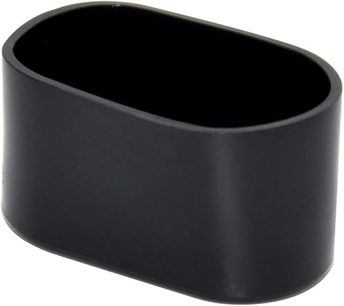 Flyshop 8 tappi Coprigambe ovali trasparenti in PVC morbido, per sedia e pavimento, 1,5 x 3,0 cm (15 x 30 mm) - Honorern