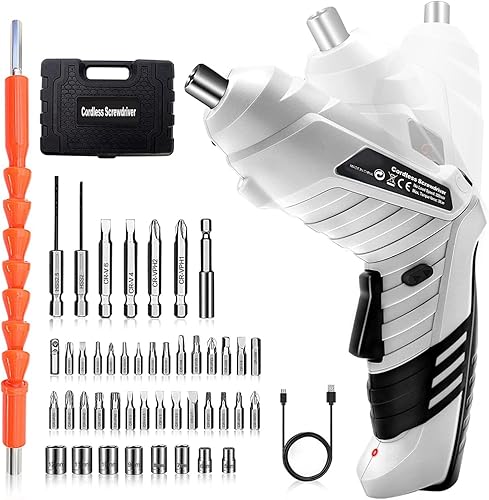 Avvitatore Elettrico,Trapano Avvitatore Batteria 12V,Avvitatore a Batteria con 2 Batteries 2.0Ah,35Nm Avvitatore Elettrico,25+1Coppie2 Velocità,34CS Accessori,elettrico a batteria Strumento - Honorern