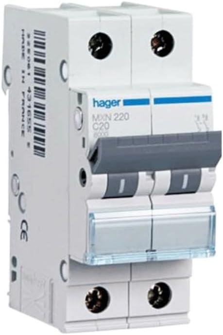 INTERR. AUTOM.2P 20A 4.5KA C 2M MYN220 - Honorern