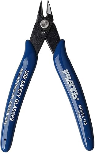 Pinze da taglio per fili metallici Pinze da taglio diagonale di precisione per gioielli, realizzazione di bobine, modellini Gundam, ecc. - Honorern