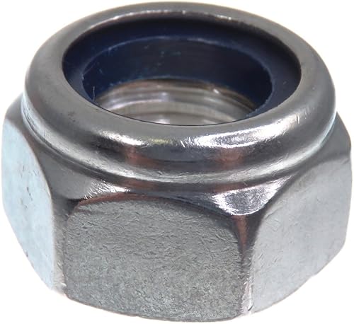 Dado di bloccaggio SECCARO M16, acciaio inox V2A VA A2, DIN 985/ISO 10511, esagono, 20 pezzi - Honorern