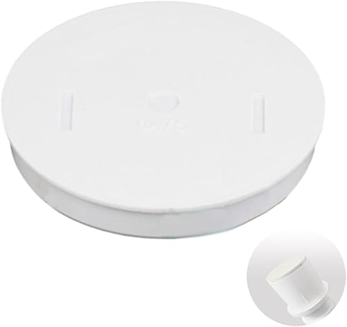 GXGM 1 Pezzi Copertura Per Tubo Di Ventilazione, Tubo Di Ventilazione 100Mm, Tappo Per Manicotto, Tappo Di Copertura In Pvc, Tappo Di Ventilazione, Tappo Terminale - Honorern