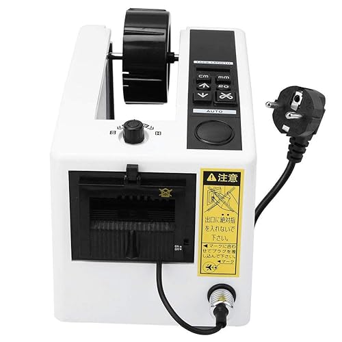 Dispenser per Nastri,M1000 Macchina Distributore Automatico di Nastri,Manuale Macchina per Taglio Nastro Trasparente AC220V, Lunghezza di Taglio 20-999mm,per Nastro di Diverso Tipo(eu) - Honorern