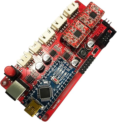 12 V fai da te lavorazione del legno laser graver scheda di controllo driver controller per macchina per incisione CNC - Honorern