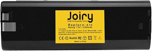 Joiry 7.2V 3500mAh Ni-MH Replacement Batteria per AEG A10 ABE10 ABS10 ABSE10 AL77 BSE2E 7.2 P7.2 - Honorern