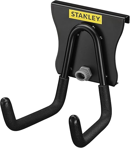 STANLEY STST82607-1 Gancio Standard Corto Track Wall, Nero - Honorern