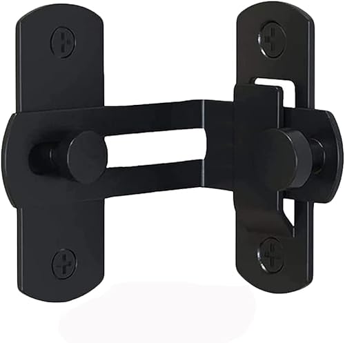 Serratura della Porta del Fienile Chiusura della Porta ad Angolo Retto di 90 Gradi Serrature e Chiavistelli per Porte Scorrevoli - Honorern