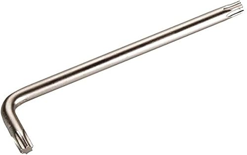 193260 193260-Llave Torx acodada CR-V niquelada T-60 en envase de 5 ud, Nero - Honorern