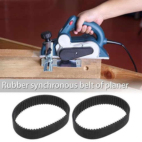 2 Pezzi Cinghie Di Trasmissione In Gomma Per Pialla HTD201-3M-14 Cinghia Dentata Sincrona A Circuito Chiuso Da 67 Denti CT2610387984 Compatibile Con Bosch Skil - Honorern