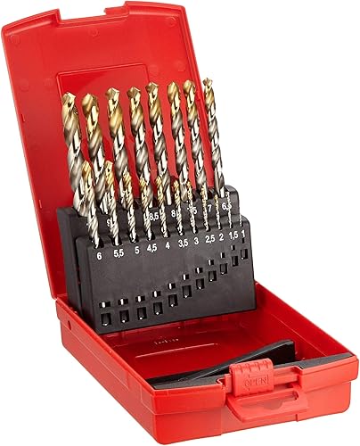 Dormer Jobber Drill Set, Set of 19 - Honorern