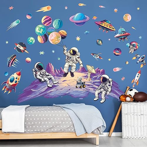 Adesivi Murali Sole Grande Rimovibili, Adesivi da Parete per Bambini Nuvola Cuore Arcobaleno, Decorazione Murale Camerette Bambini Soggiorno Camera da Letto - Honorern