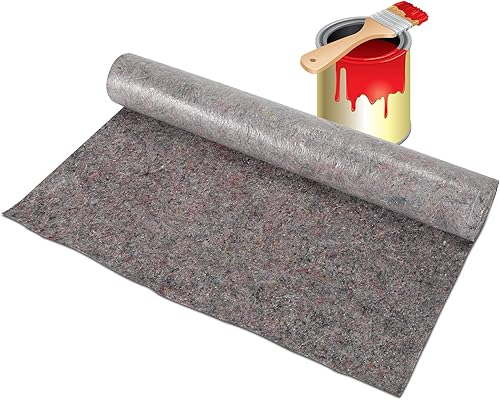 2 x teli da pittura da 50 m, 2 x 50 m, 220 g/㎡, per lavori di pittura puliti e professionali - Honorern