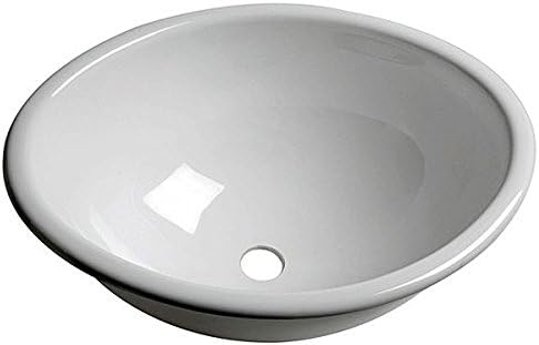 plexiglass lavello bianco ovale 370 X 290 X 150 mm - Honorern