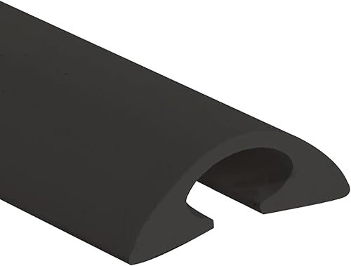 LYUCAYHQ Canalina Passacavi Muro da 100 cm Canaline Passacavi Facile da Installare Coprifili Elettrici per Cavi Nascondi Cavi per Casa, Ufficio, Garage(Black,100 * 2.6 * 0.8cm/39 * 1 * 0.3in) - Honorern