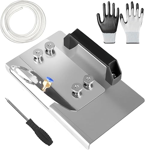 Supporto per Smerigliatrice Angolare per Taglio Inclinato a 45°, Facile da Usare, Supporto Smerigliatrice, Taglio Veloce, Supporto Smerigliatrice Angolare, per Tagliare Pietre Ceramiche (nero) - Honorern