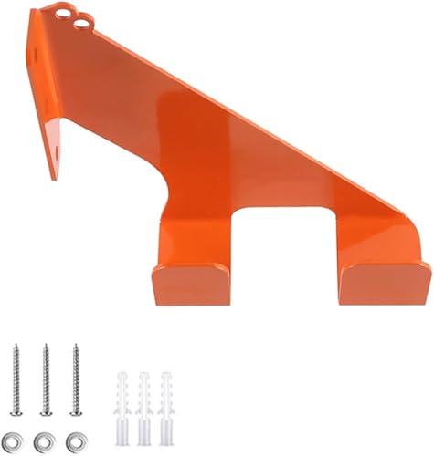 Portaoggetti da Parete per Attrezzature da Esterno Robusto Porta Motosega Ganci per organizzazione Garage Facile da installare Portautensili elettrici Organizer per Utensili salvaspazio - Honorern