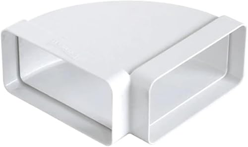 CURVA ORIZZONTALE FF IN ABS PER TUBO RETTANGOLARE mm 150x70 - Honorern