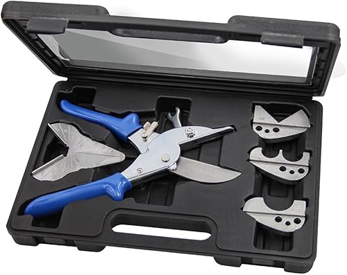 Faithfull FAIGCKITPC Multi-function Gasket and Pipe Mitre Shears Kit - for cutting soft wood, PVC, Gasket, Plastic - Honorern
