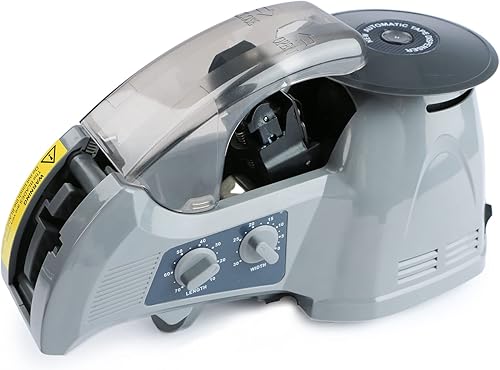 U.S. Solid JF-5000 Dispenser automatico di nastro - Dispenser di nastro tondo a carosello - Lunghezza di taglio del nastro regolabile da 15-70 mm e larghezza da 3 a 25 mm- 3 modalità di erogazione - Honorern