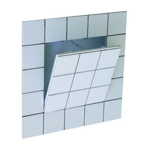 Botole di ispezione piastrellabili per strutture in cartongesso da interno con anta estraibile: per lastre da mm. 12.5 - Per uso interno - Variante piastrellabile con coni (60xh50) - Honorern