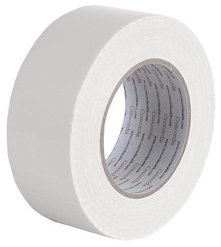 Pro Power Nastro telato impermeabile, 50 mm x 50 m, bianco AGT50X50WHT - Honorern