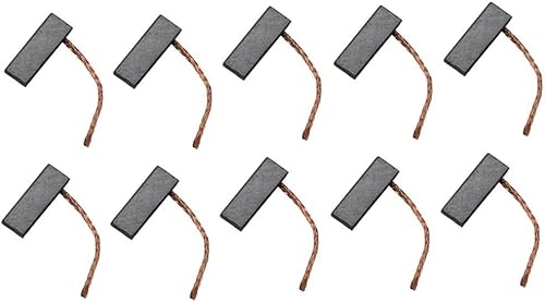 Set di 10 spazzole di ricambio per motore in carbonio, dimensioni 7 x 8 x 19 mm, per utensili elettrici - Honorern